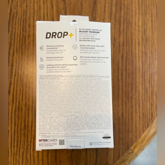 Pixel 7 Otterbox Pro Defender Case Defender Series Pro (Black) - Picture 3 of 4